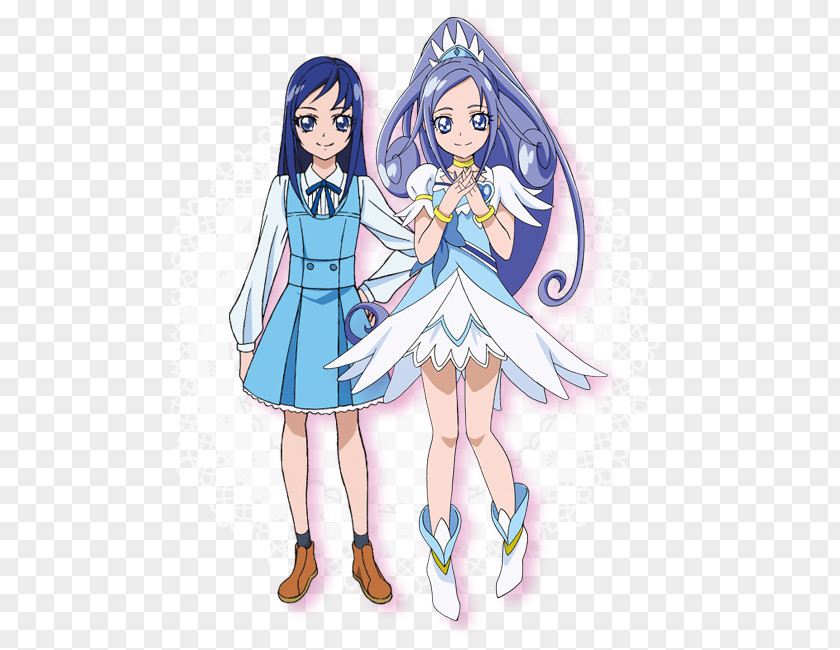 Mermaid Glitter Rikka Hishikawa Mana Aida PreCure Tsunagaru Puzzlun Pretty Cure Aguri Madoka PNG