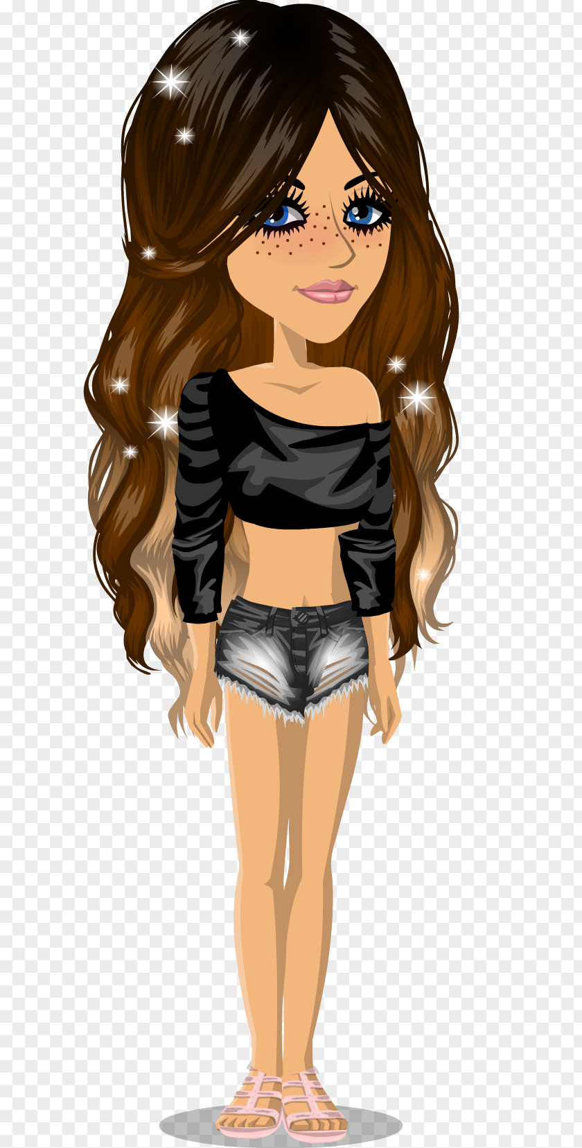 MovieStarPlanet Game Character Child Avatar PNG