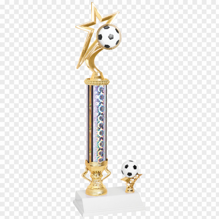 Soccer Trophy Award Sport Engraving Medium PNG