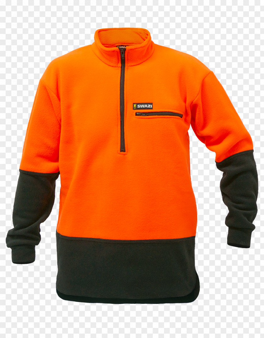 Vis Hoodie High-visibility Clothing Jacket Outerwear Polar Fleece PNG