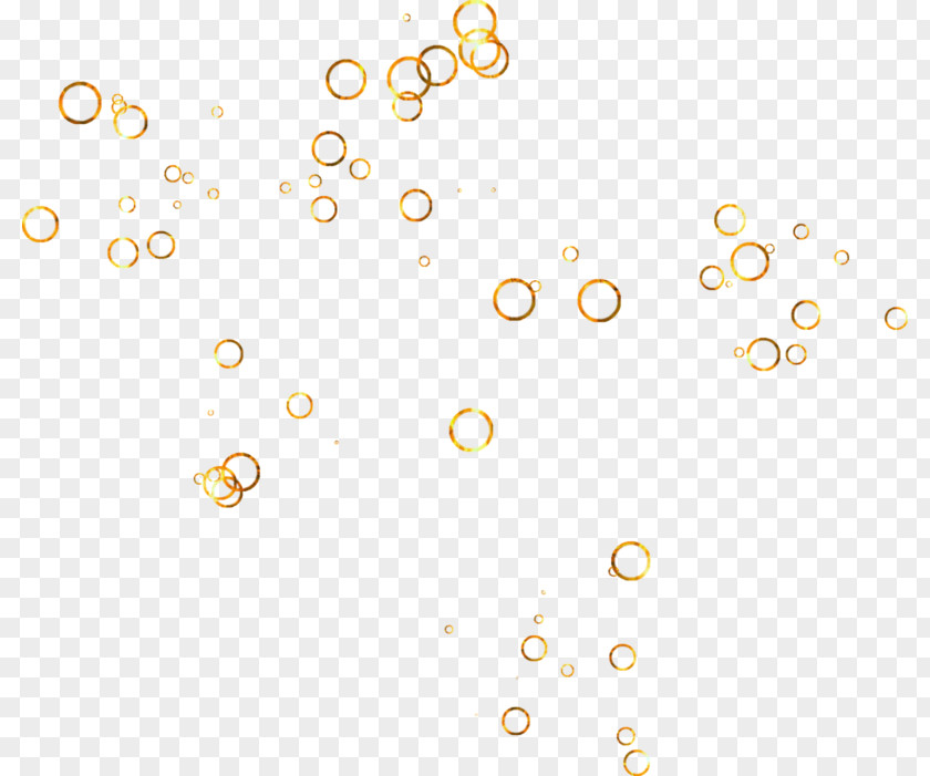 Decorative Yellow Circle Background PNG