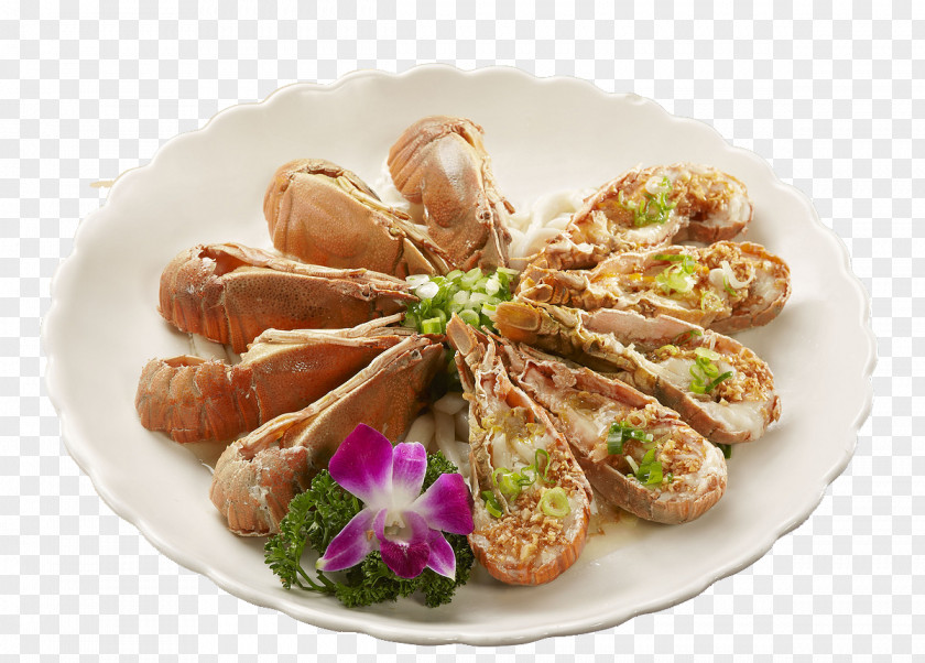 Garlic Steamed Lobster Aberdeen Buffet Chinese Cuisine Barbacoa Stuffing PNG