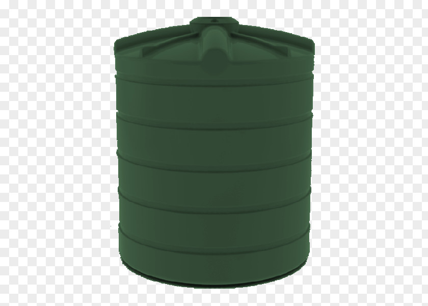 Round Green Water Tank Plastic Cylinder Storage PNG
