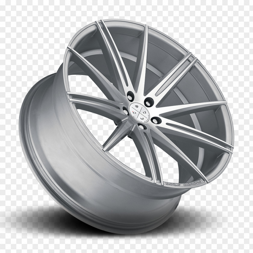 Silver Alloy Wheel Tire Rim Custom PNG