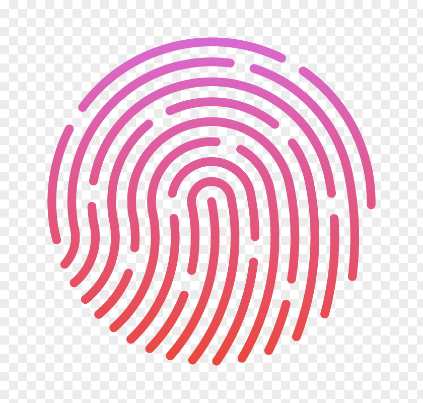 Spiral Magenta Face Icon PNG