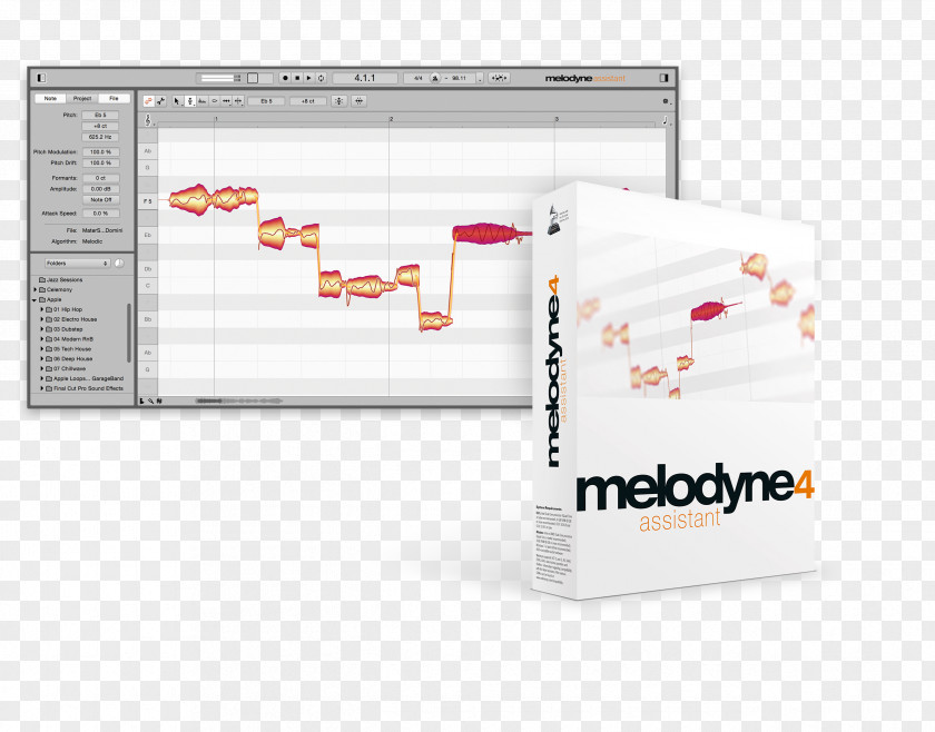 Stereo European Wind Frame Melodyne Audio Editing Software Celemony Pitch Correction PNG