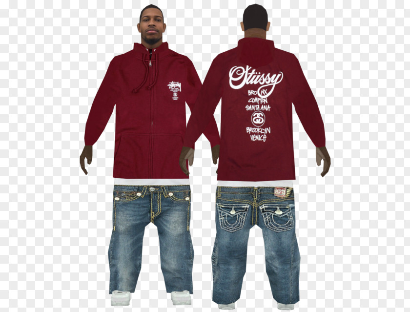 T-shirt Grand Theft Auto: San Andreas Hoodie Multiplayer Mod PNG