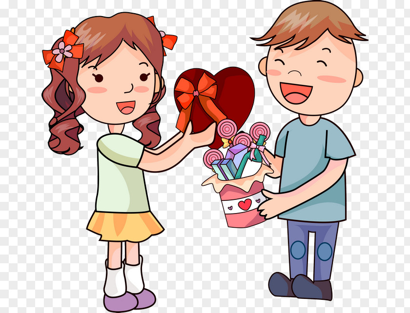Valentine's Day Drawing PNG