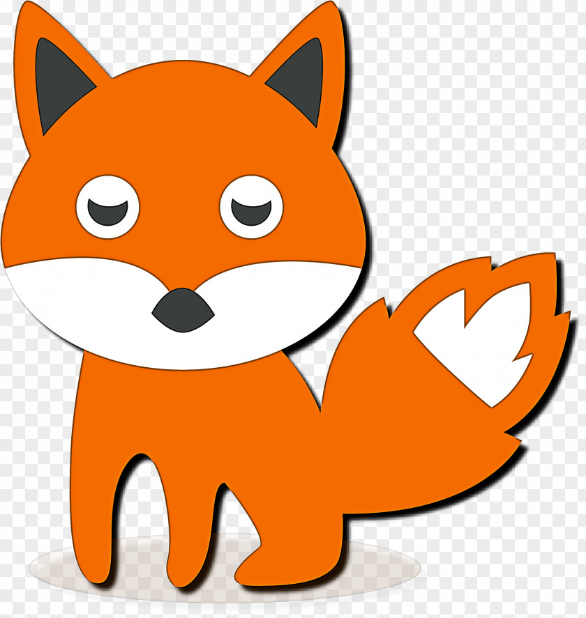 Fox Snout Orange PNG