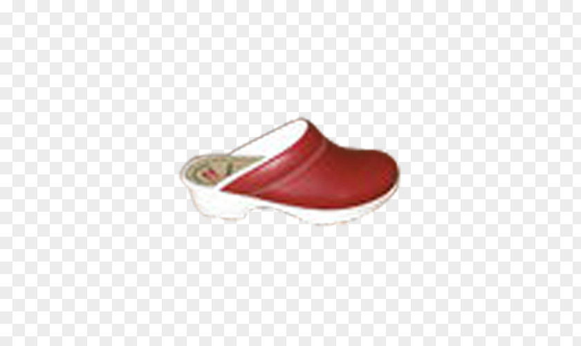 Sandal Clog Red Podeszwa White Footwear PNG