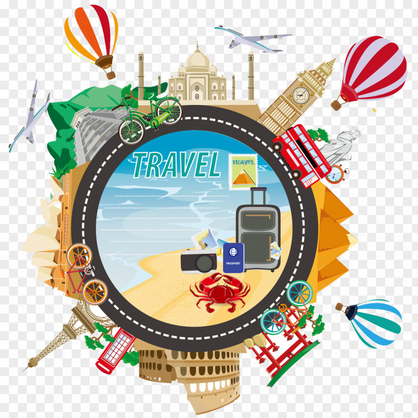 Travel Illustration Tourism Royalty-free PNG