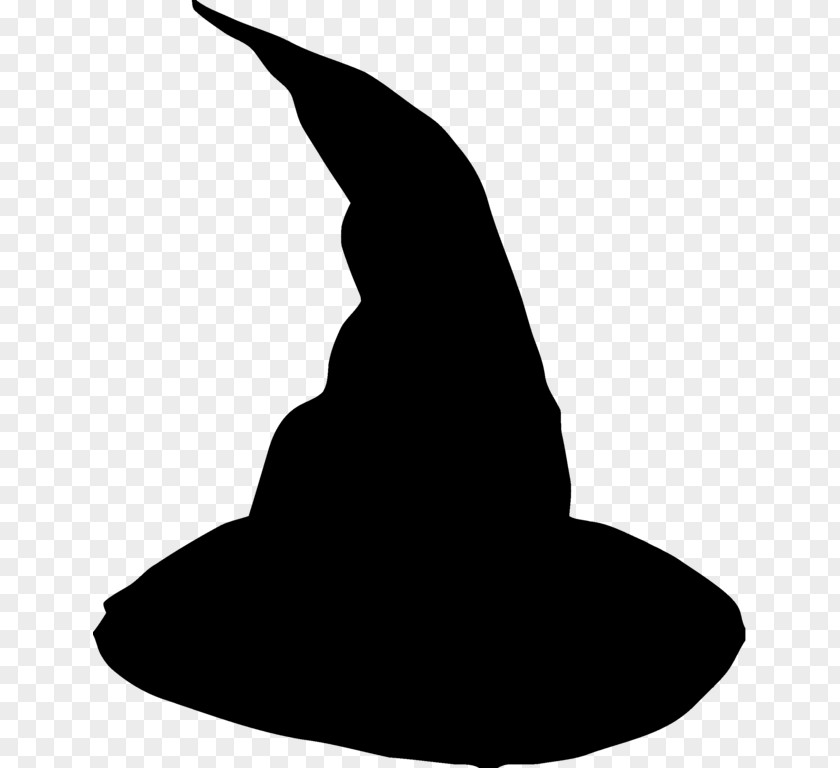 Black And White Witch Hat Witchcraft Clip Art PNG