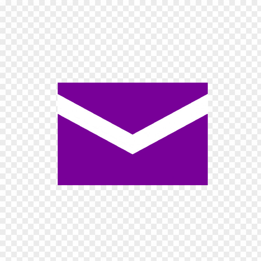 Purple Yahoo! Mail Email Company Message PNG