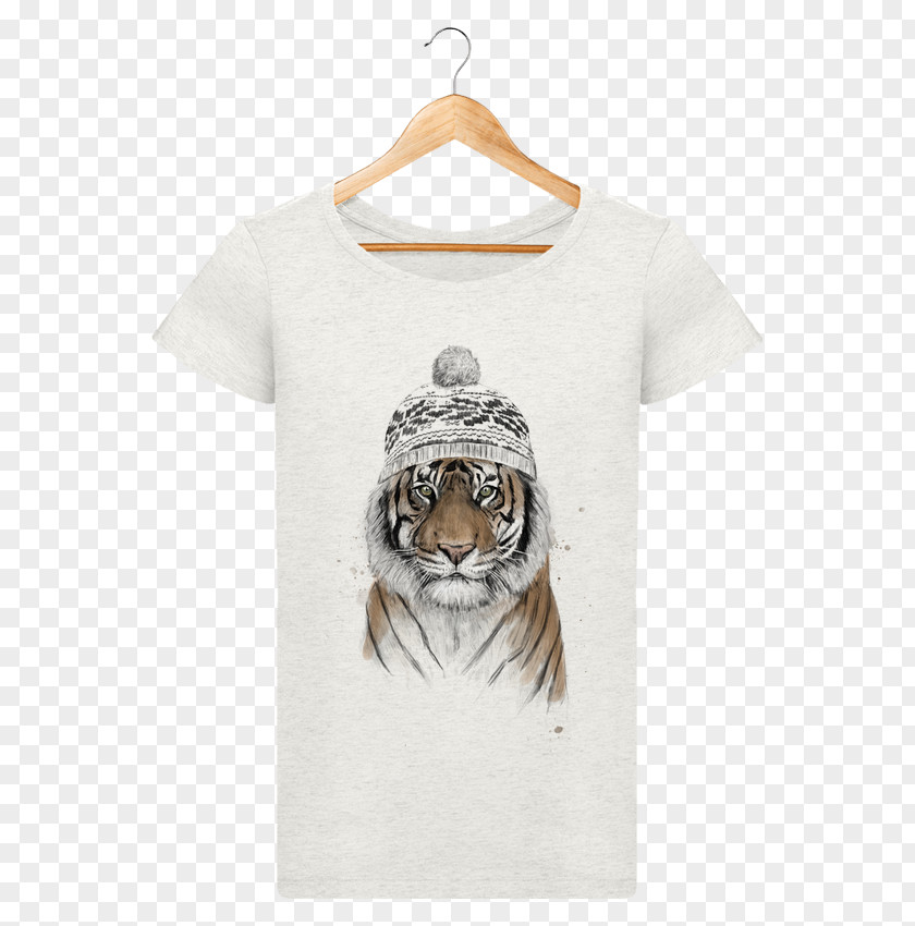 Siberian Tiger T-shirt Sequin Clothing Bluza Cotton PNG