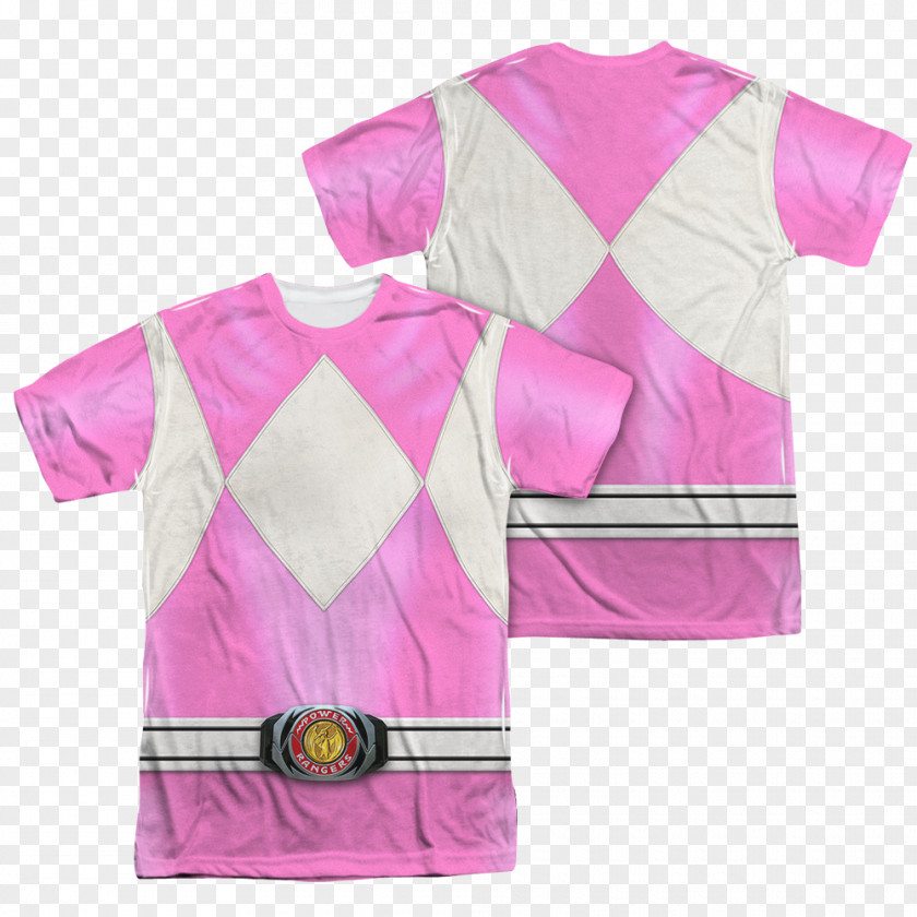 T-shirt Kimberly Hart Tommy Oliver Jersey Billy Cranston PNG