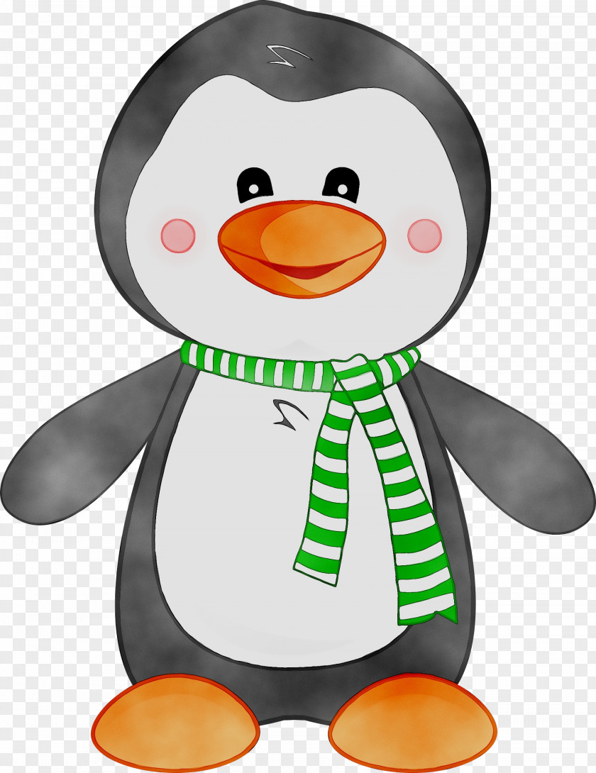The Penguin In Snow Drawing Cuteness Clip Art PNG
