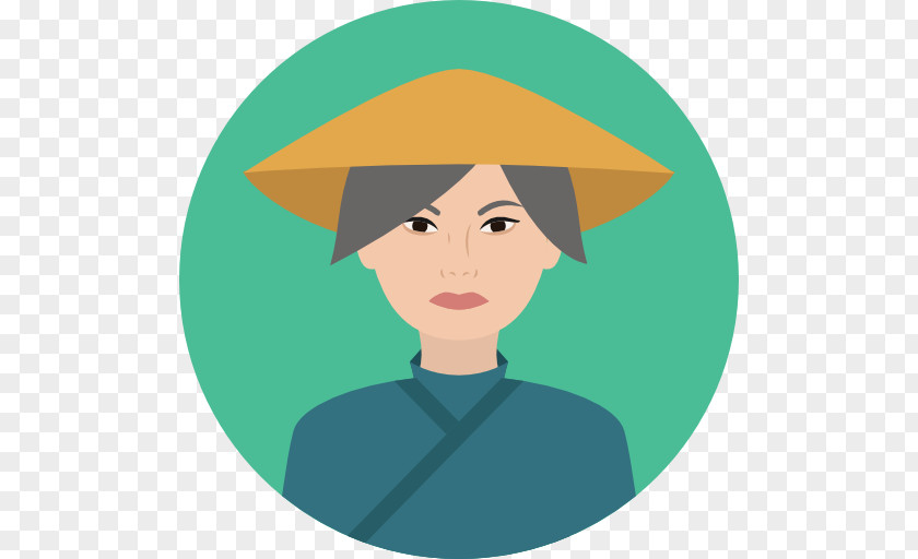 Woman Wearing Hats Culture Icon PNG