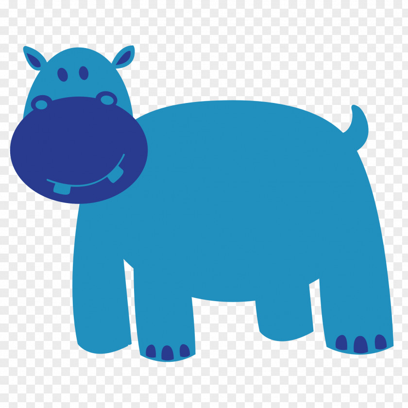 Animals Vector Hippopotamus Animal Clip Art PNG
