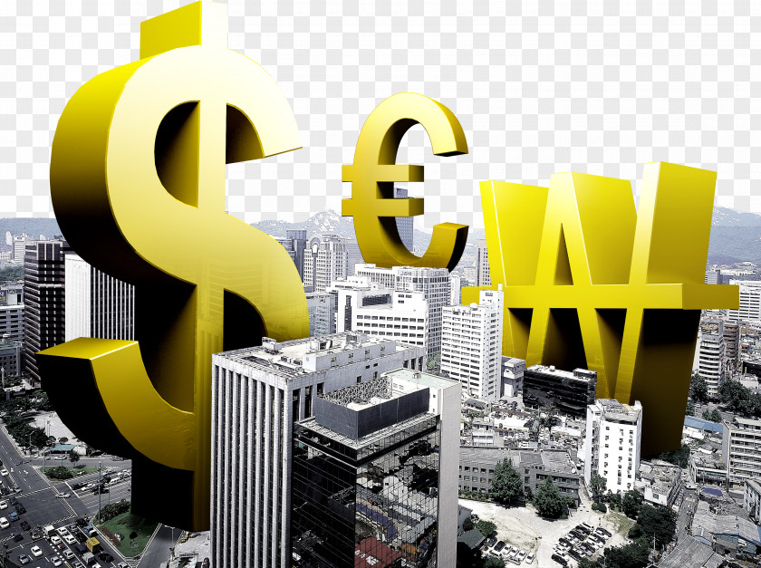 Currency Symbol And City Building Jintan District Commerce Finance Money PNG