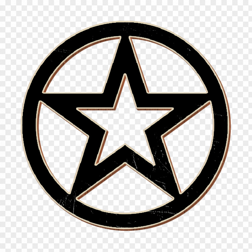 Esoteric Icon Pentagram PNG