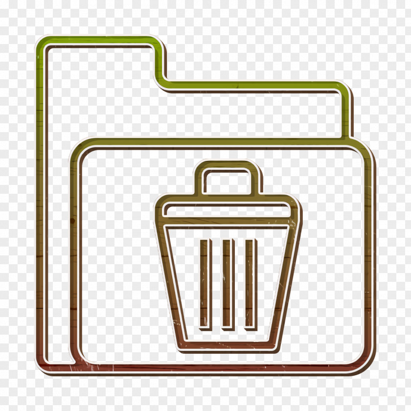 Folder And Document Icon Recycle Bin Basket PNG
