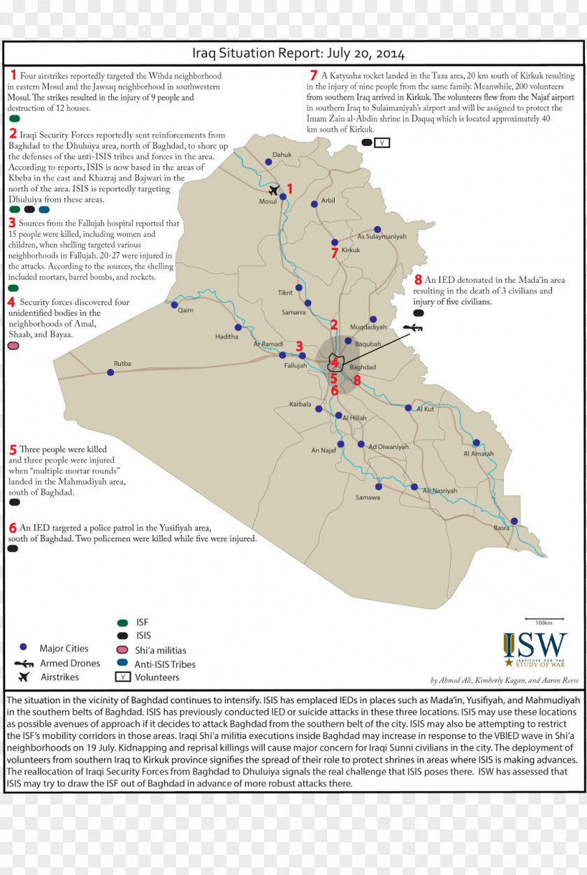 Najaf Iraq War Institute For The Study Of Dhuluiya Baghdad Balad PNG