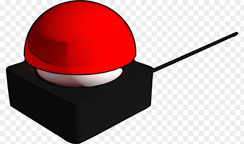 Red Button Cliparts Buzzer Push-button Download Clip Art PNG