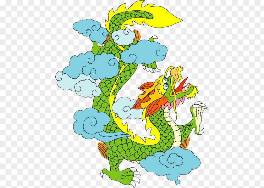 Simple Chinese Dragon China Longtaitou Festival Vector Graphics Image PNG