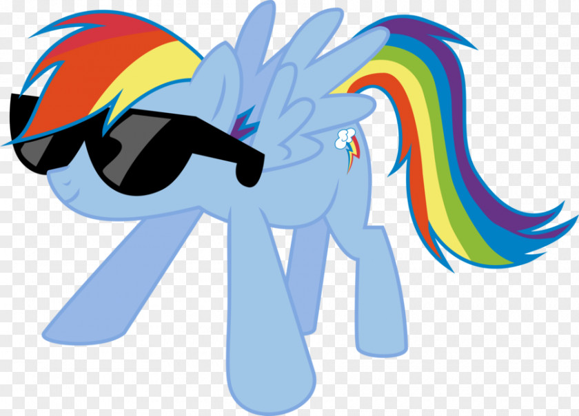 Swag Pony Rainbow Dash Pinkie Pie Horse Glasses PNG