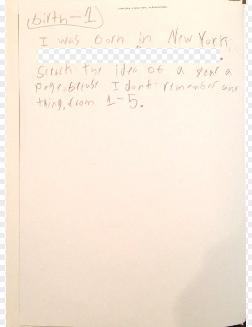 Arbour Document Handwriting PNG