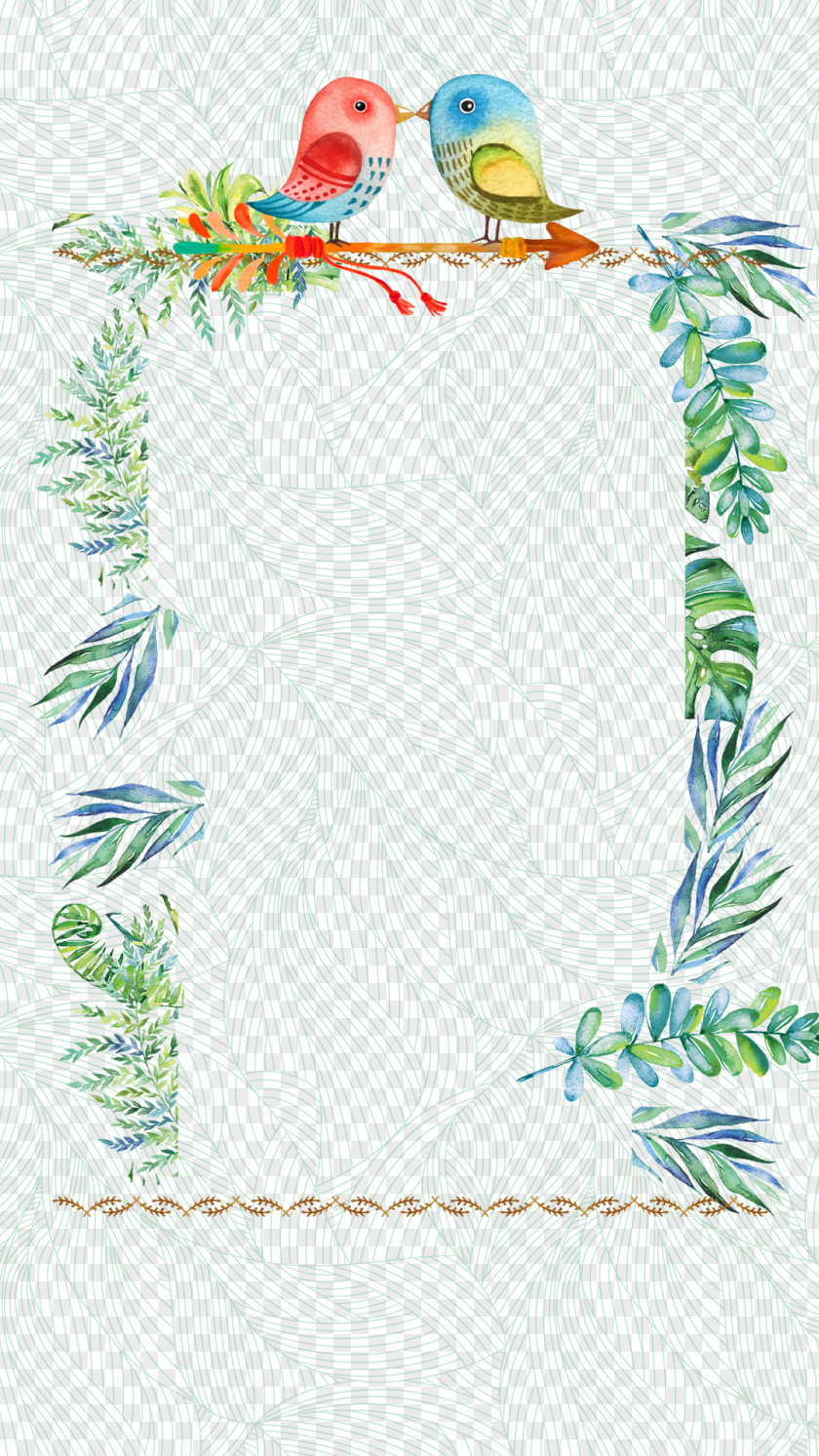 Fresh Leaves Bird Leaf PNG