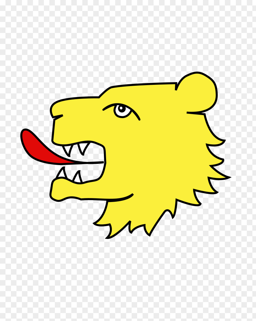 Lion Head Heads In Heraldry Figura March Pursuivant PNG
