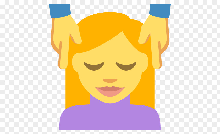 Massage People Emoji SMS Text Messaging Email PNG