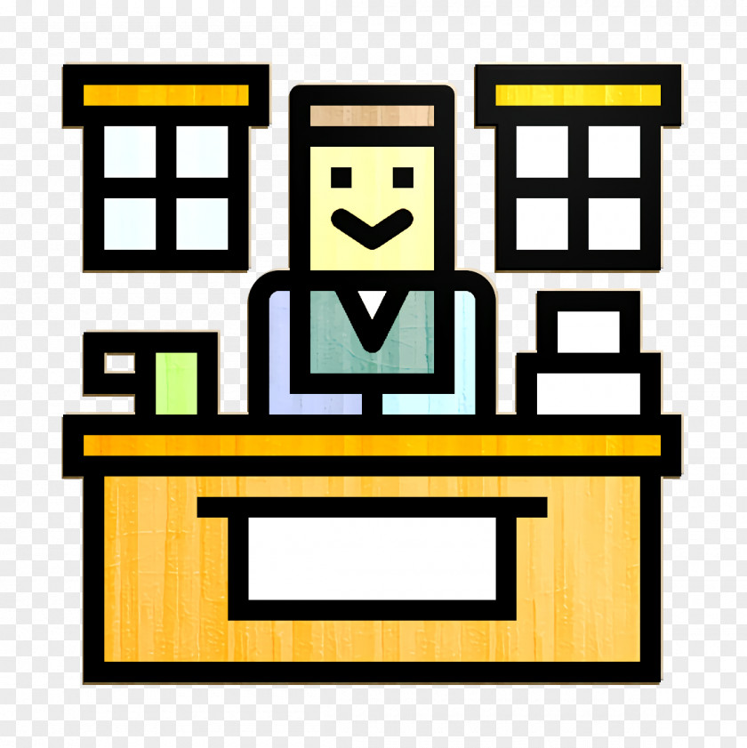 Newspaper Icon Office Room PNG