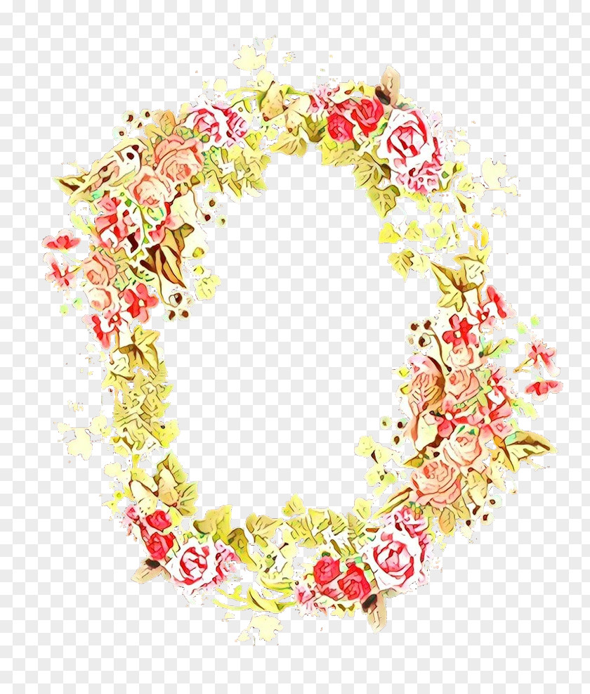 Plant Flower Pink Lei Wreath Fashion Accessory PNG