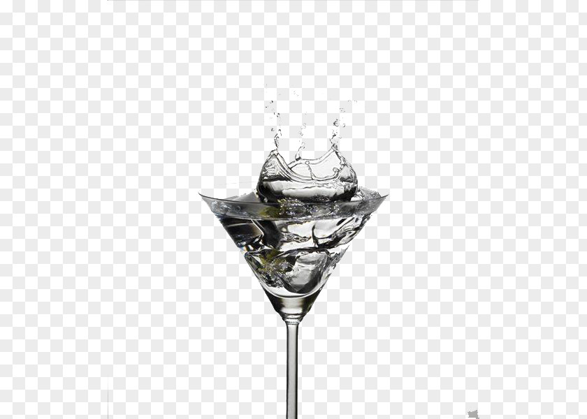 Sani For Pure Wine Martini Cocktail Glass Stock Photography PNG