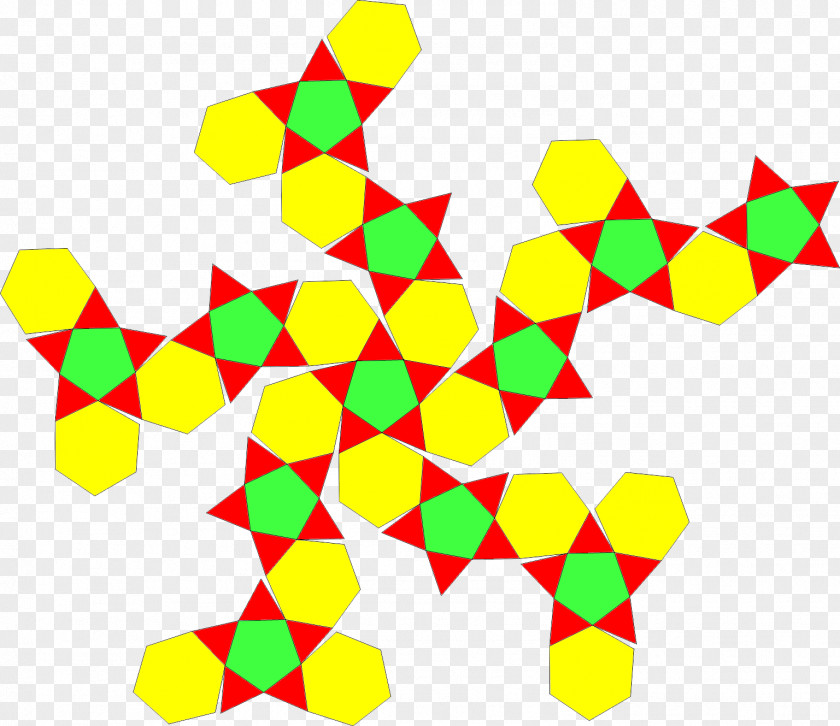 Regular Dodecahedron Icosahedron Platonic Solid PNG