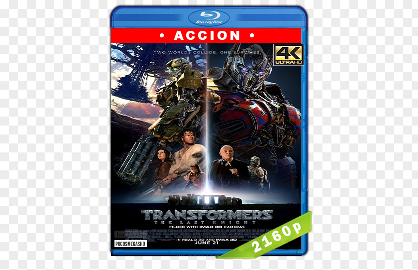 Transformers Blu-ray Disc Film Poster The Presence Of Megatron PNG
