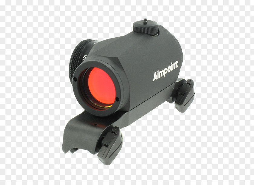 Weapon Aimpoint AB Red Dot Sight Reflector Firearm PNG