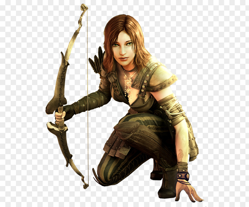 Female Characters Pathfinder Roleplaying Game Dungeons & Dragons Ranger Elf Wood Elves PNG