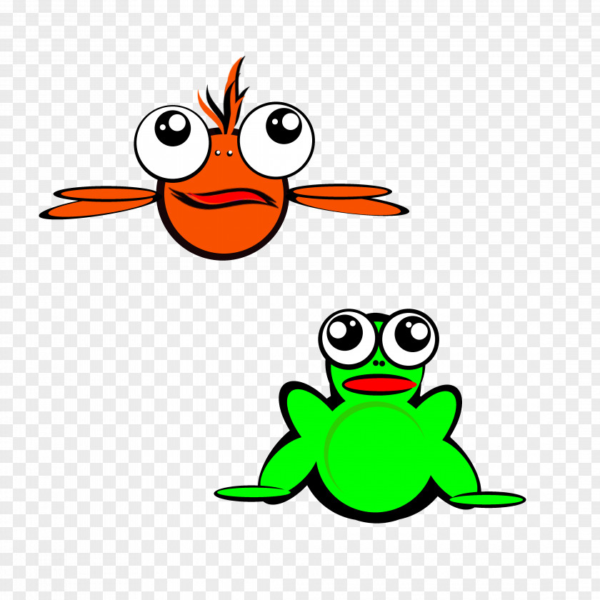 Frog Cartoon Animation Clip Art PNG