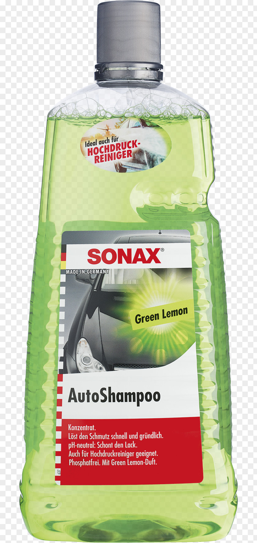 Lemon Green Car Sonax Concentrate Wax PNG