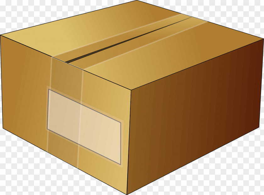 Packing Box Cardboard Paper Clip Art PNG