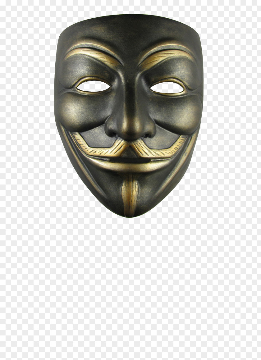 Anonymous Mask V Guy Fawkes Costume PNG