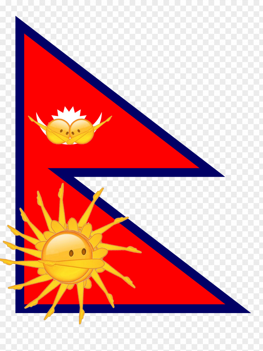 Flag Largest Human Of Nepal Nepali Language PNG