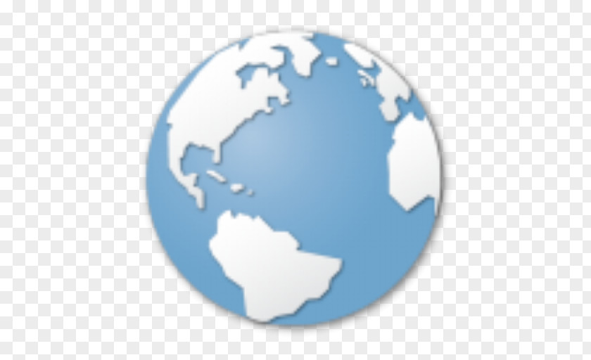 Globe World Map PNG