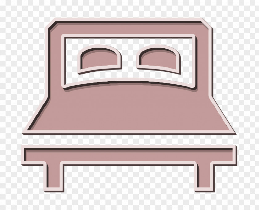 Logo Step Stool Room Icon Double King Size Bed Buildings PNG