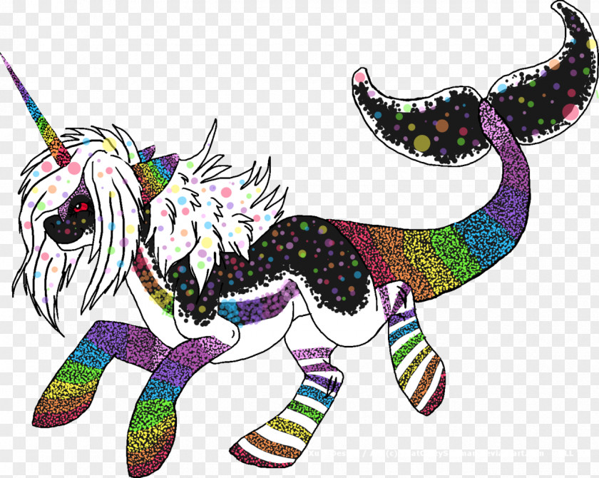 Narwhal Pony Horse Unicorn Art PNG