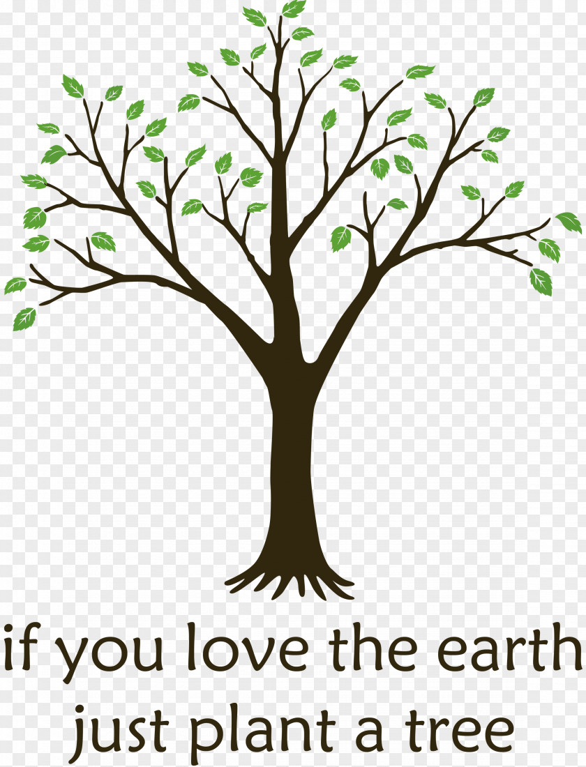 Plant A Tree Arbor Day Go Green PNG