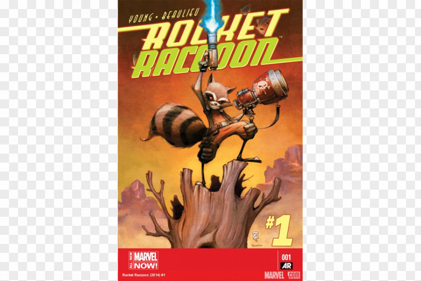 Rocket Raccoon Vol. 2: Storytailer Raccon 1: A Chasing Tale #1: Part One Comic Book PNG